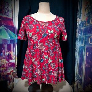 🚨 LuLaRoe Brand Floral Swing Dress / Tunic – XS – NWOT